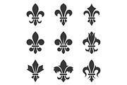 Fleur de lis Set, an Icon by in8finity (Thumbnail 1 of 2)