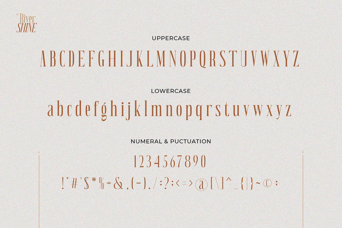 River Shine, a Serif Font by ToniStudio (Photo 12 of 15)
