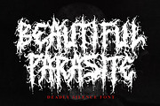 Deadly Silence Black Metal, a Blackletter Font by Blackmetalfont (Thumbnail 2 of 5)