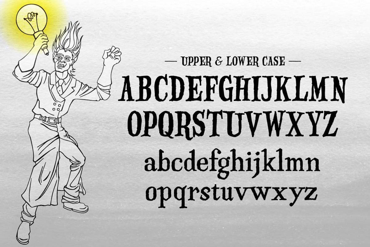 Haunted Serif preview 2
