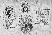 Vandal Lines Urban Handwritting, a Handwritten Font by Littlehand (Thumbnail 2 of 9)