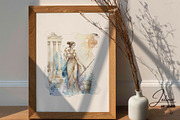 Greek Mythology Clipart PNG Bundle, an Illustration by Jalina Clipart Studio (Thumbnail 4 of 9)