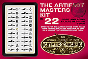 The Artifact Texture Brush Studio, a Brush Add-On by Artifact Bazaar (Thumbnail 3 of 19)