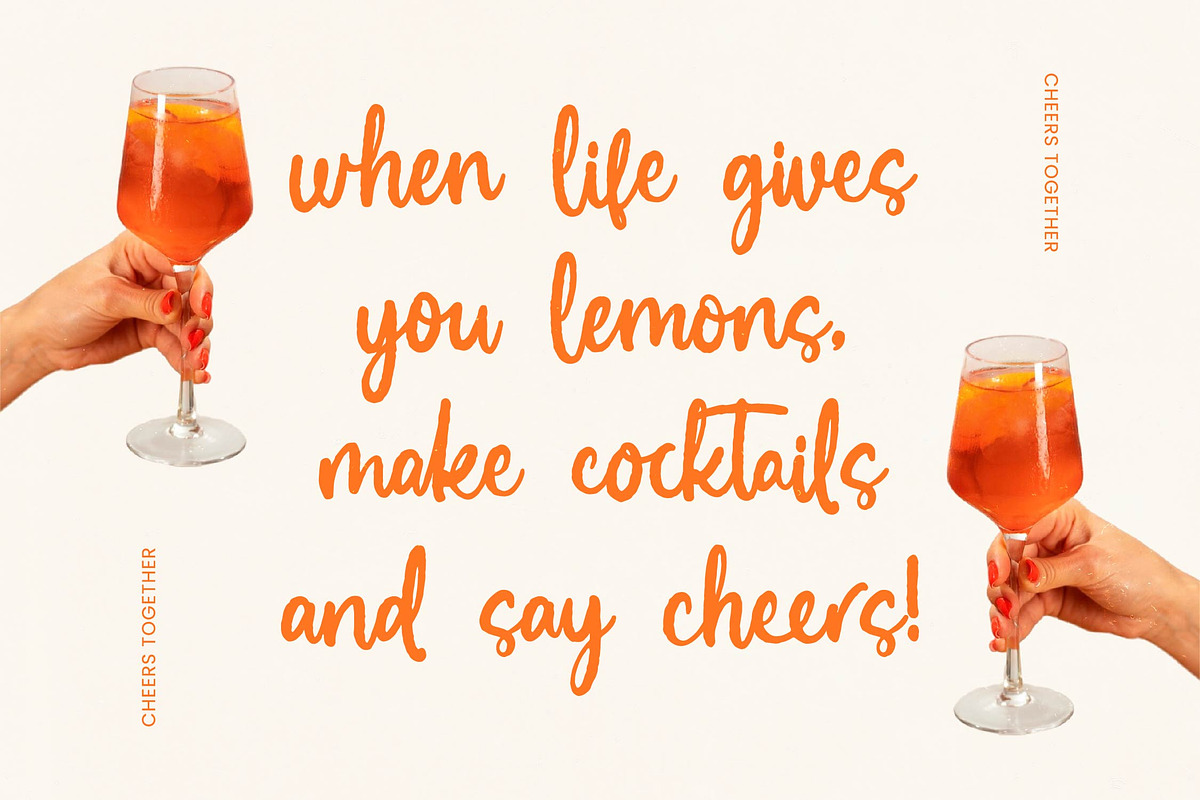 Buntic Regal Bold Handwritten Font, a Script Font by Letterena Studios Script (Photo 15 of 20)
