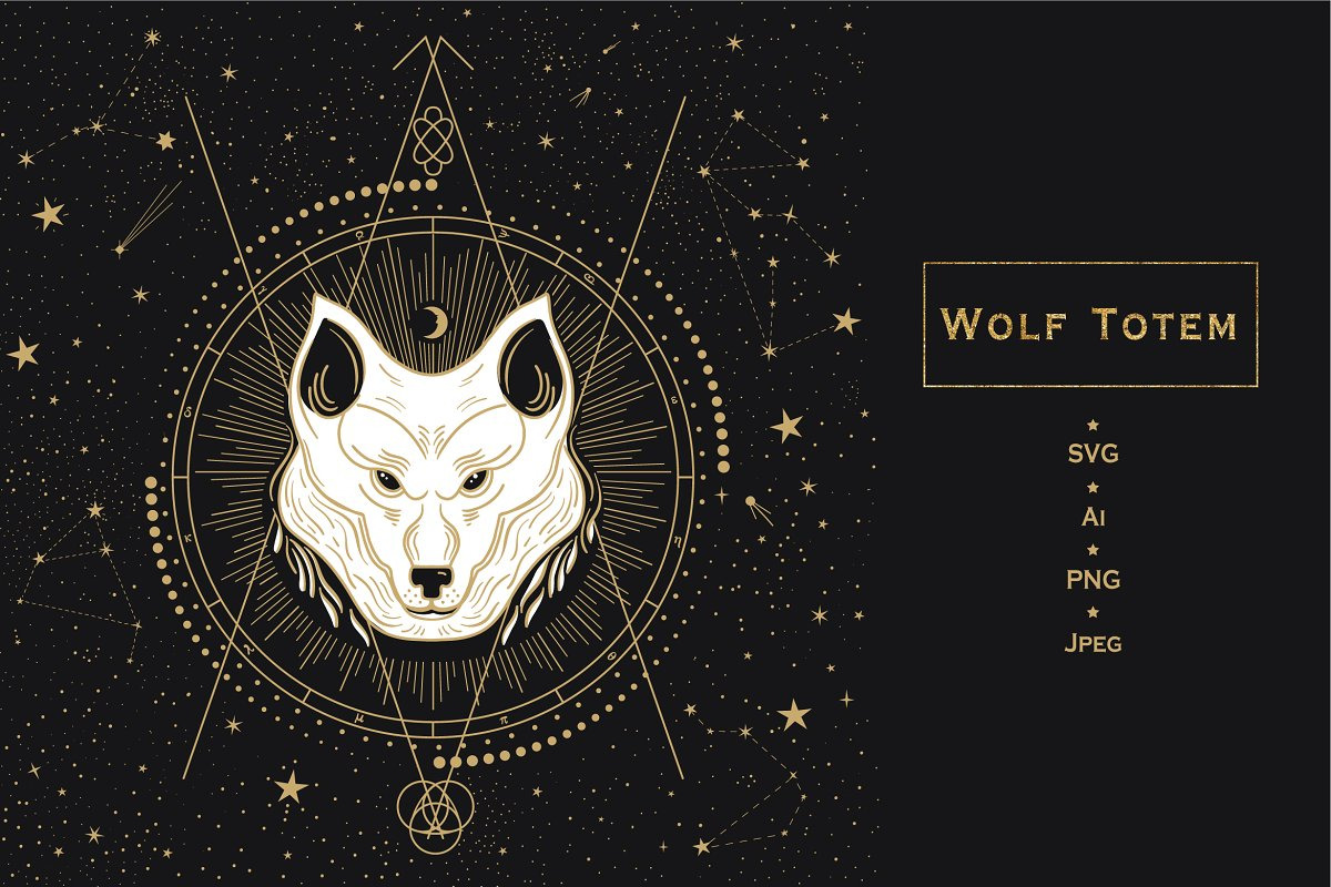SALE! Whole Shop. Sacred Bundle 90%, an Animal Illustration by Aleksandra Slowik (Photo 8 of 14)