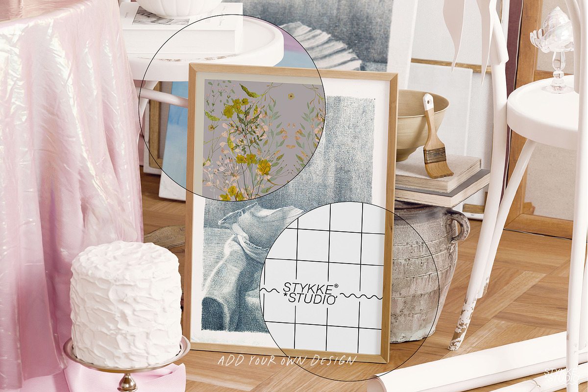 THE NEW COTTON PINK | art mockup, a Household Mockup by Stykke Studio (Photo 8 of 10)