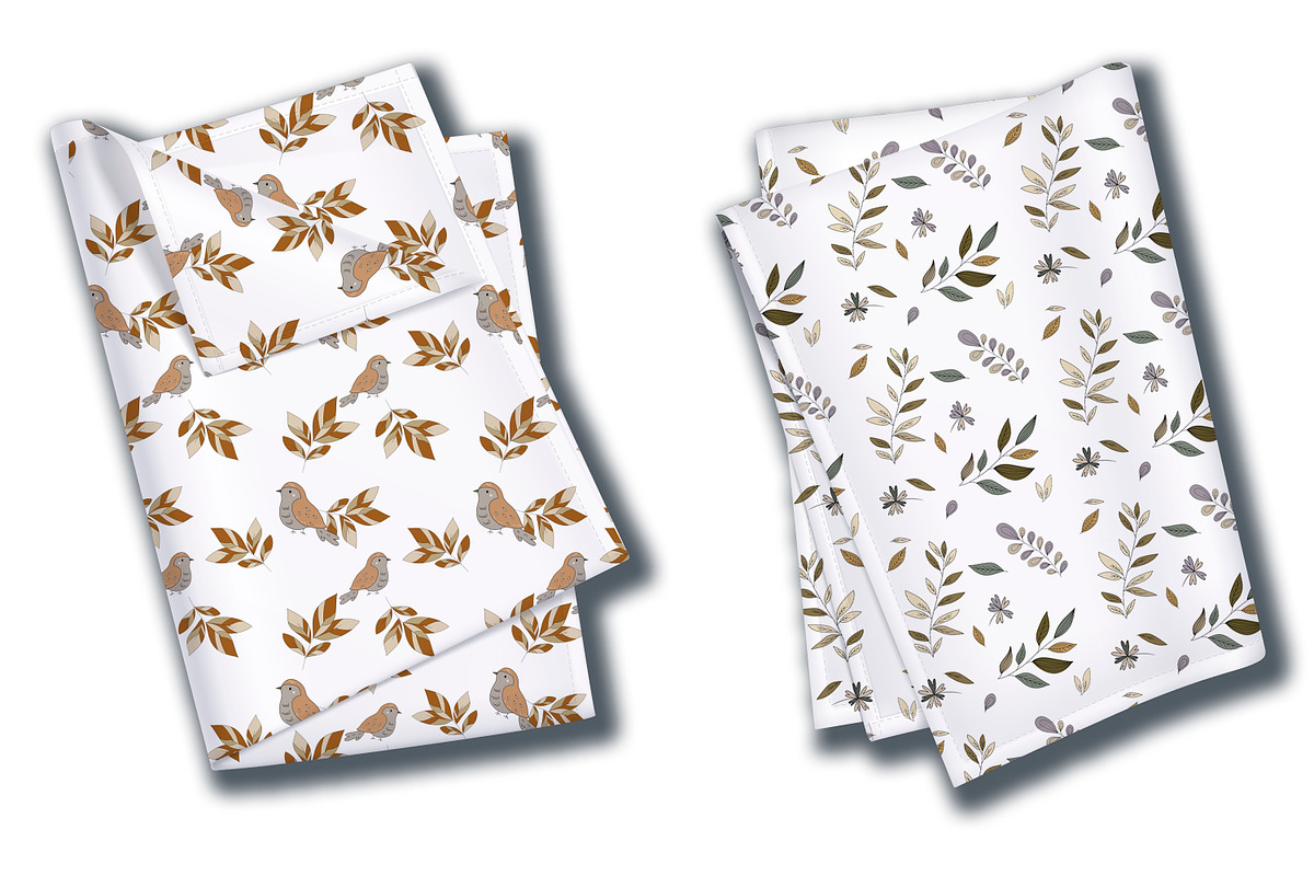 Autumn Pattern, a Pattern Graphic by ArtOfSoul (Photo 3 of 4)