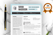 Resume/CV Bundle | 200+ for $29, a Resume Template by ResumeInventor (Thumbnail 75 of 207)