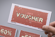 Simple Vintage Voucher, a Card Template by Tzochko (Thumbnail 4 of 4)