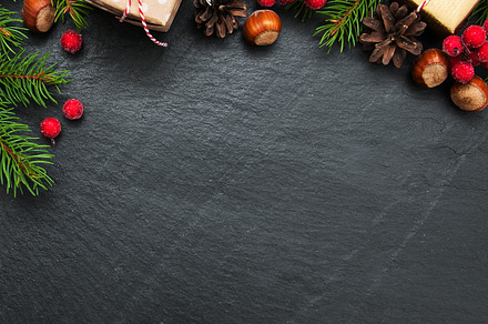 Christmas background featuring background, black, and christmas, a Holiday Photo by Olena Rudo