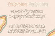 Pudding Pie Retro Font, a Sans Serif Font by Kellie Jayne Studio (Thumbnail 8 of 8)