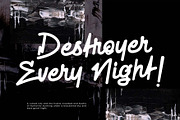 Kittary Satnight a Script Font, a Script Font by Rasiorise Studio (Thumbnail 11 of 12)