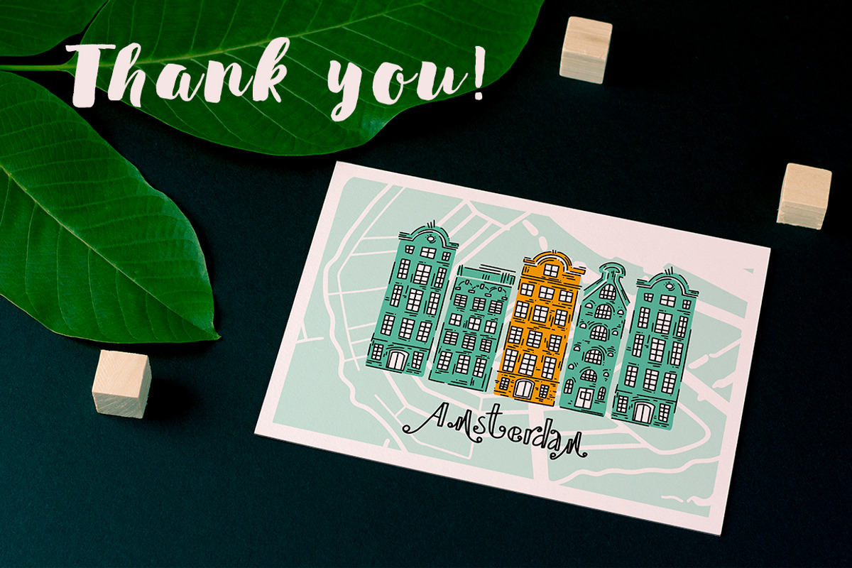 Welcome to Amsterdam!, an Illustration by Ja Polina ArtShop (Photo 13 of 13)