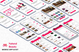 Beauty Salons and Spa App UI Kit