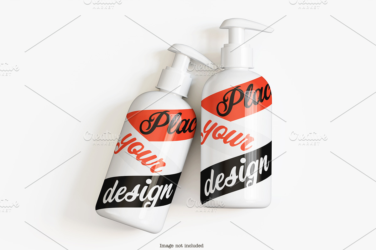 Cosmetic pump mockup bundles, a Cups & Container Mockup by Ambo Ampeng (Photo 14 of 32)