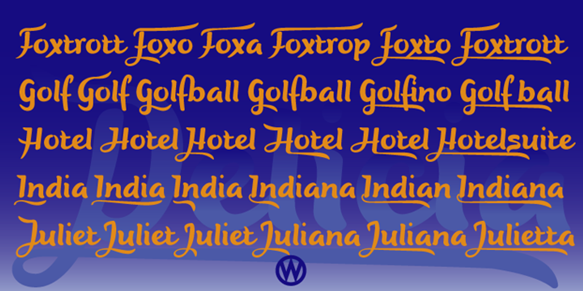 Delicia Pro, a Handwritten Font by Wiescher-Design (Photo 8 of 12)
