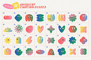 Shape Set - Cute Emotion, an Object Graphic by line & plane (Thumbnail 5 of 10)