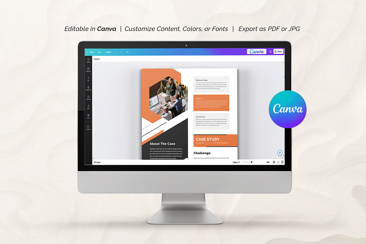 Canva Case Study Template preview 8
