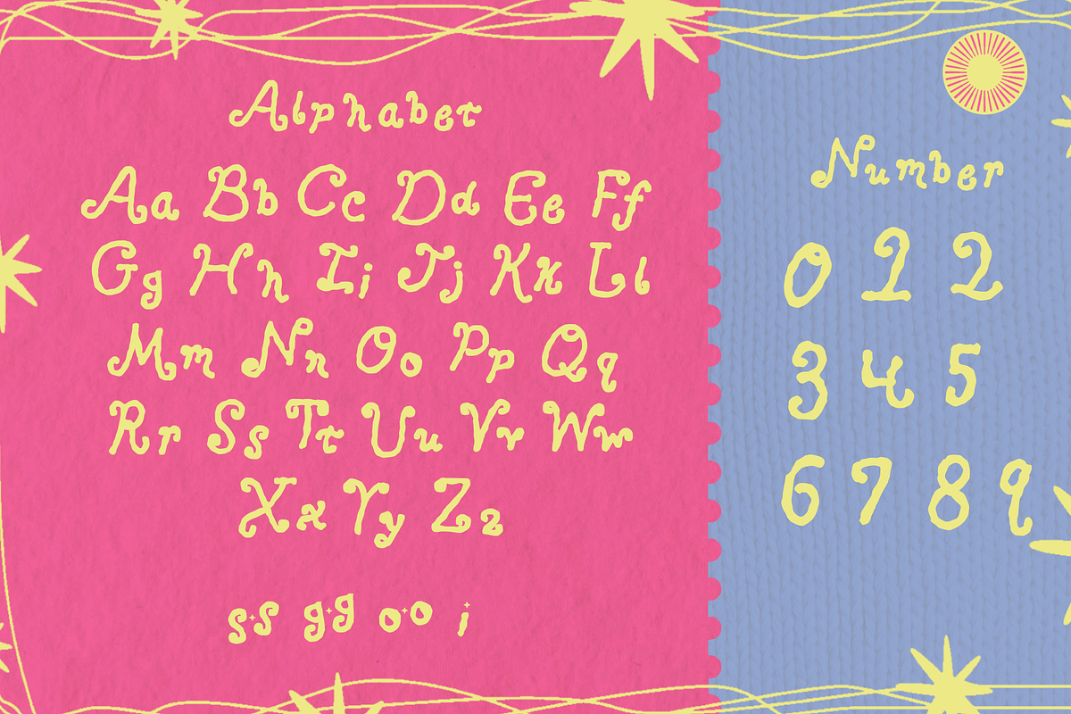 Wigglewood - Playful Display Font, a Handwritten Font by Setara Langit CreativeStd (Photo 12 of 12)