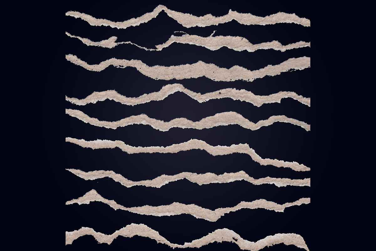 Torn Paper Edge Textures PNG Packs, a Texture Graphic by Creative_View (Photo 10 of 13)
