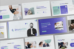 Consulting & Investments PowerPoint, a Presentation Template by Pixslides