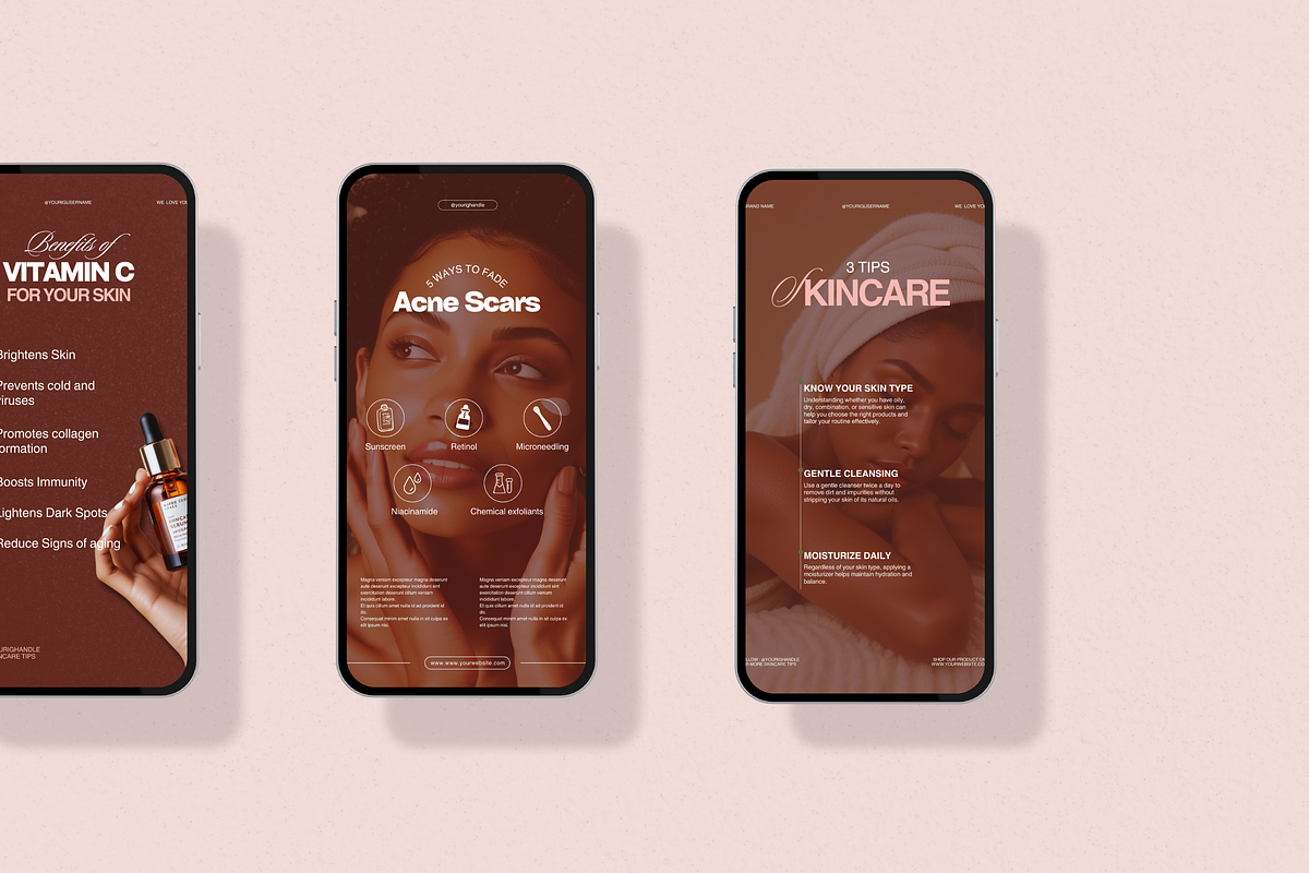 Skincare coach - Instagram Templates, a Social Media Template by My Template Studio (Photo 23 of 25)