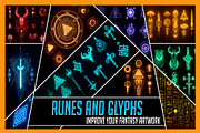 240+ Magic Hieroglyph Overlay Effect, an Object Graphic by Mikel Blazgad (Thumbnail 4 of 16)
