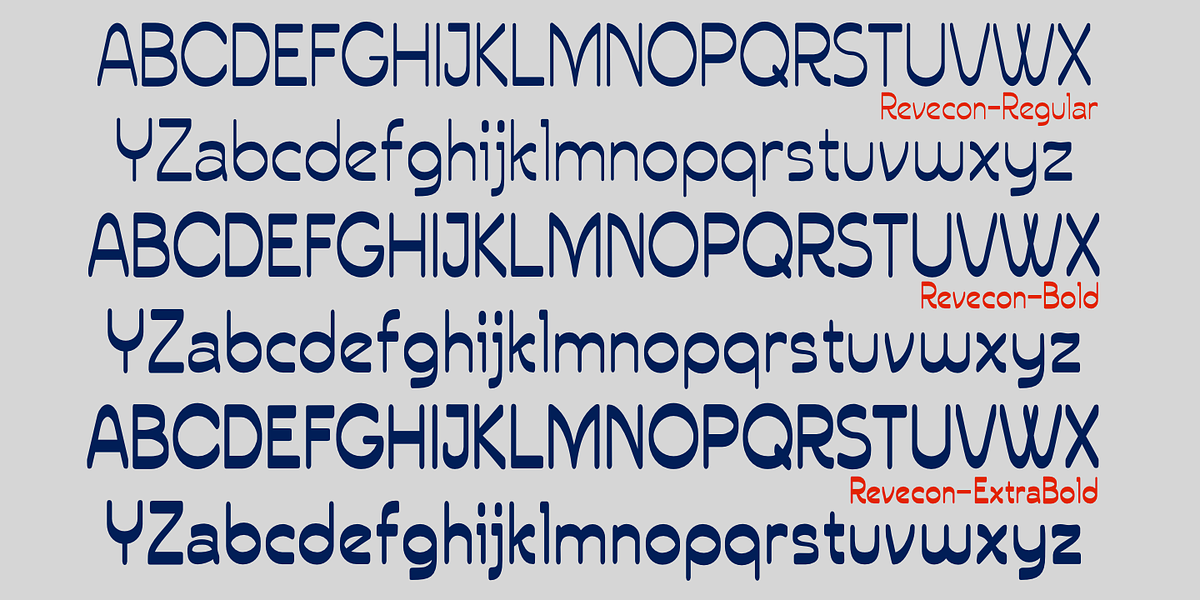 Revecon, a Font by Ingrimayne Type (Photo 6 of 10)