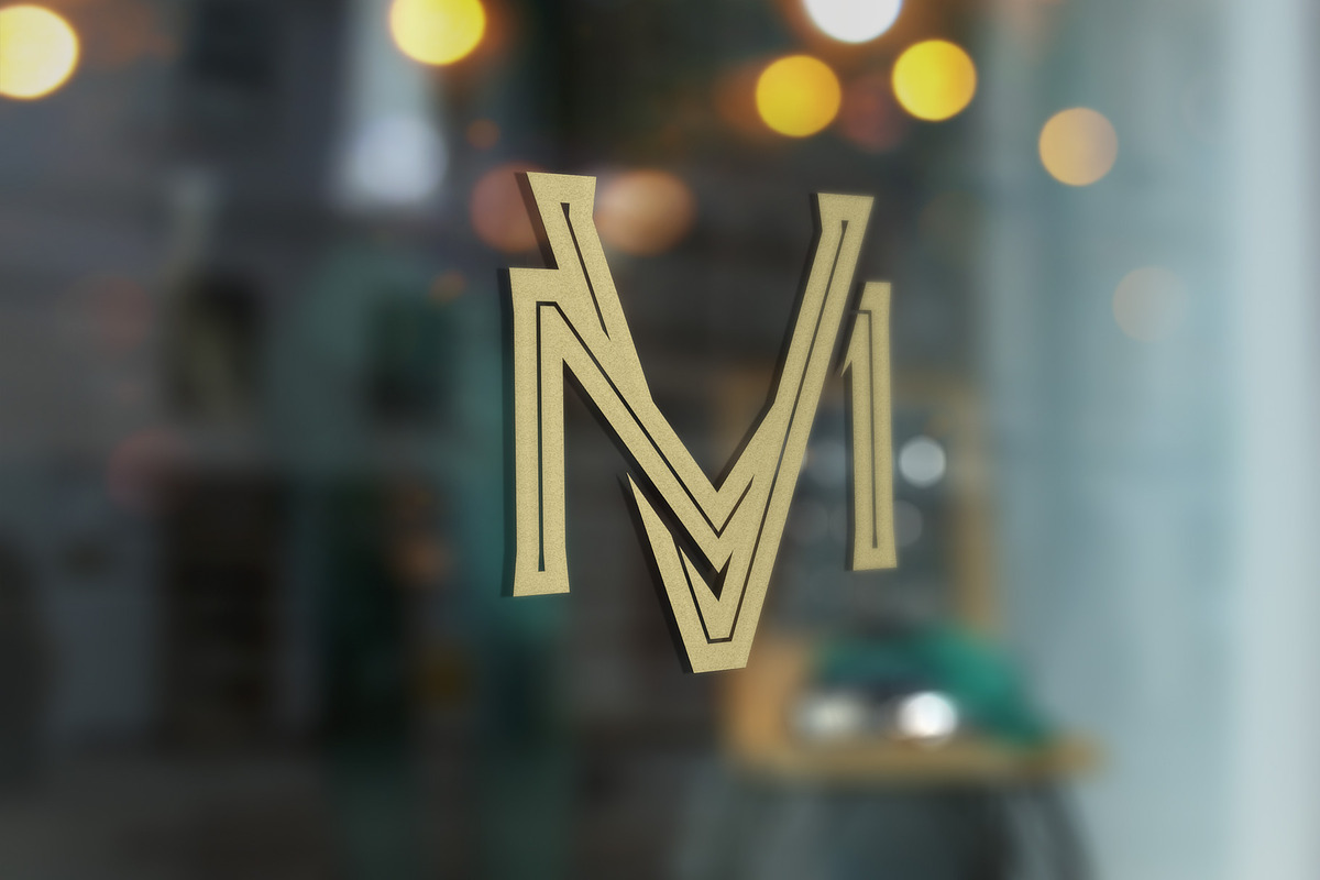 MV VM Monogram Logo, a Branding & Logo Template by Alphabet Agency ...