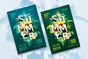 Tropical Summer V2 Flyer Template, a Flyer Template by InTheSky15 (Thumbnail 4 of 6)