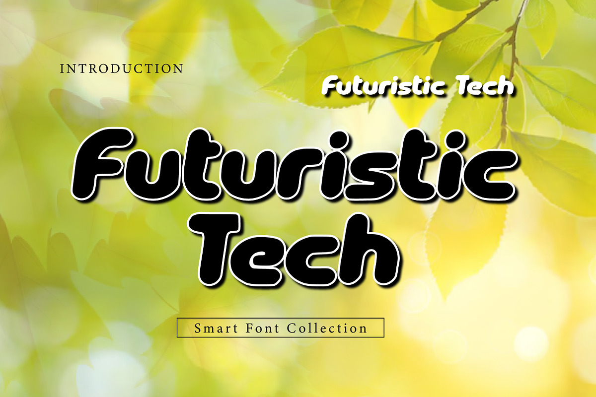 futuristic tech, a Slab Serif Font by Wow Magic (Photo 1 of 3)
