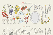 Whimsical Frames Hand Drawn Line Art, a Decorative Illustration by Berentine.art (Thumbnail 4 of 14)