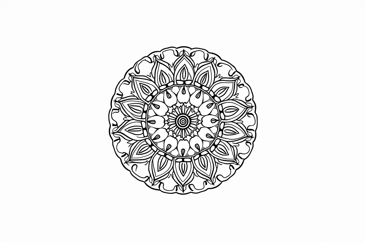 Intricate Mandala Art Bundle, an Illustration by balal (Photo 7 of 9)