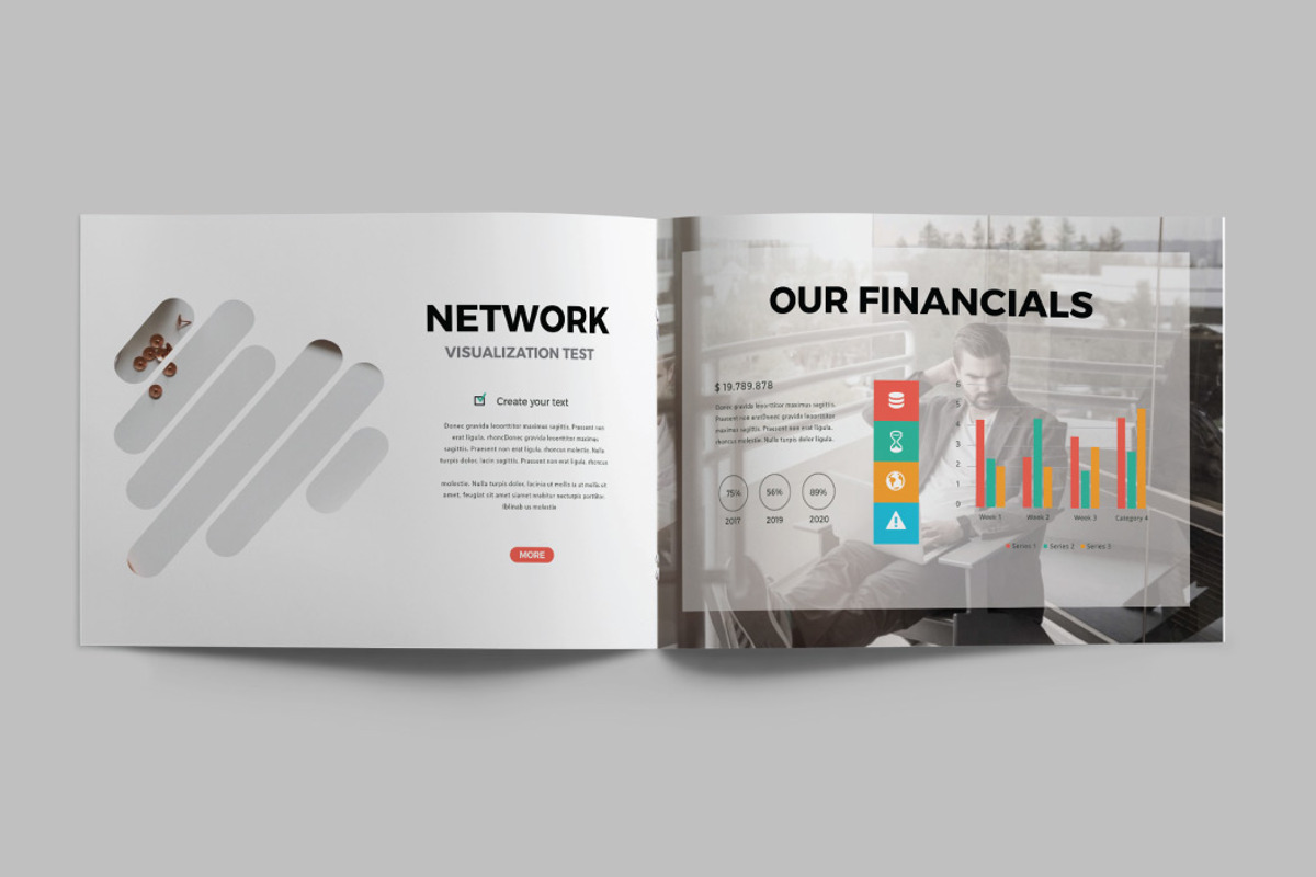 CORPORATE - A5 Brochure, a Brochure Template by Shafura (Photo 10 of 15)