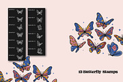Groovy Procreate Forest & Mushrooms, a Brush Add-On by Pencil Twist (Thumbnail 3 of 9)