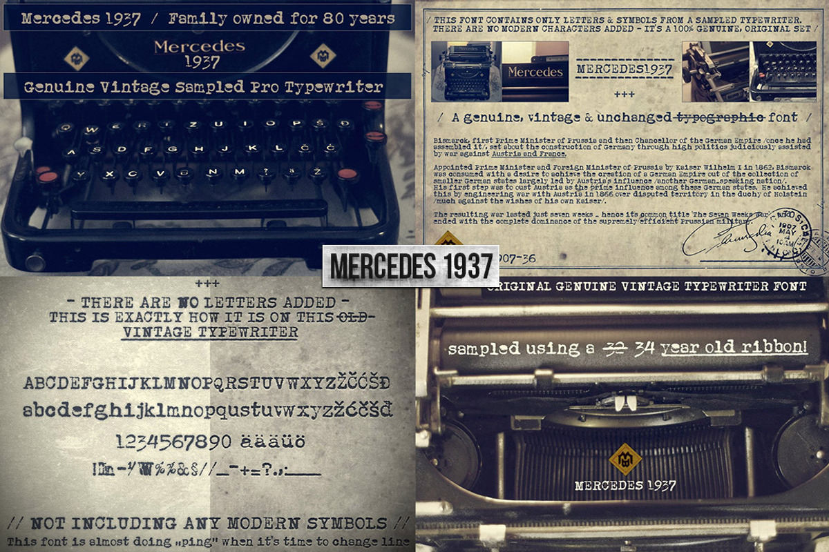 7 Handmade Fonts Bundle preview 5