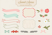 Holiday Botanical PNG Designs, an Illustration by Summit Avenue (Thumbnail 2 of 4)