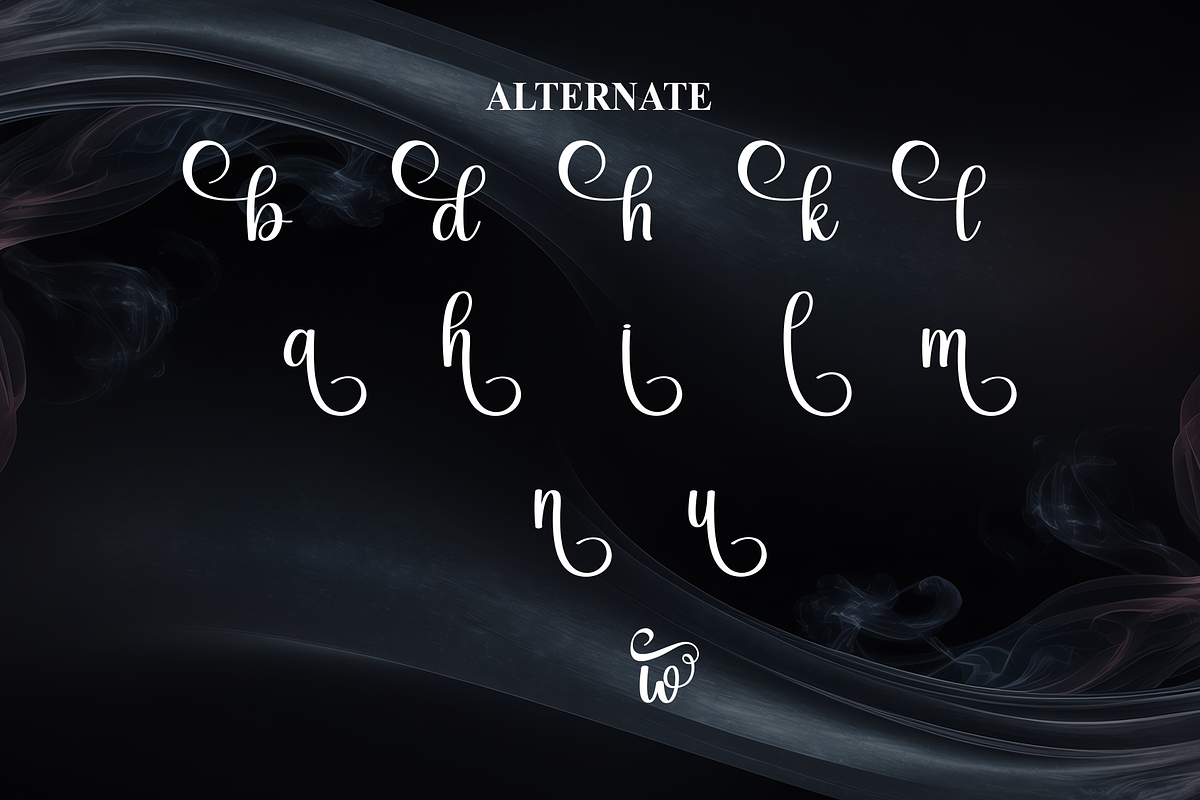 darkflow | Script Font, a Handwritten Font by Scratchones (Photo 8 of 9)