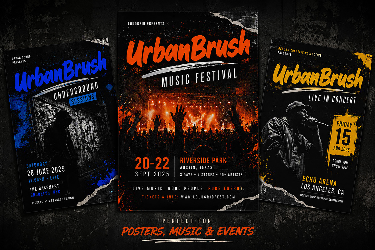 UrbanBrush, a Script Font by Wow Magic (Photo 4 of 5)