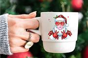 Christmas Santa Blowing Bubble Png, an Illustration by OK Design (Thumbnail 3 of 4)