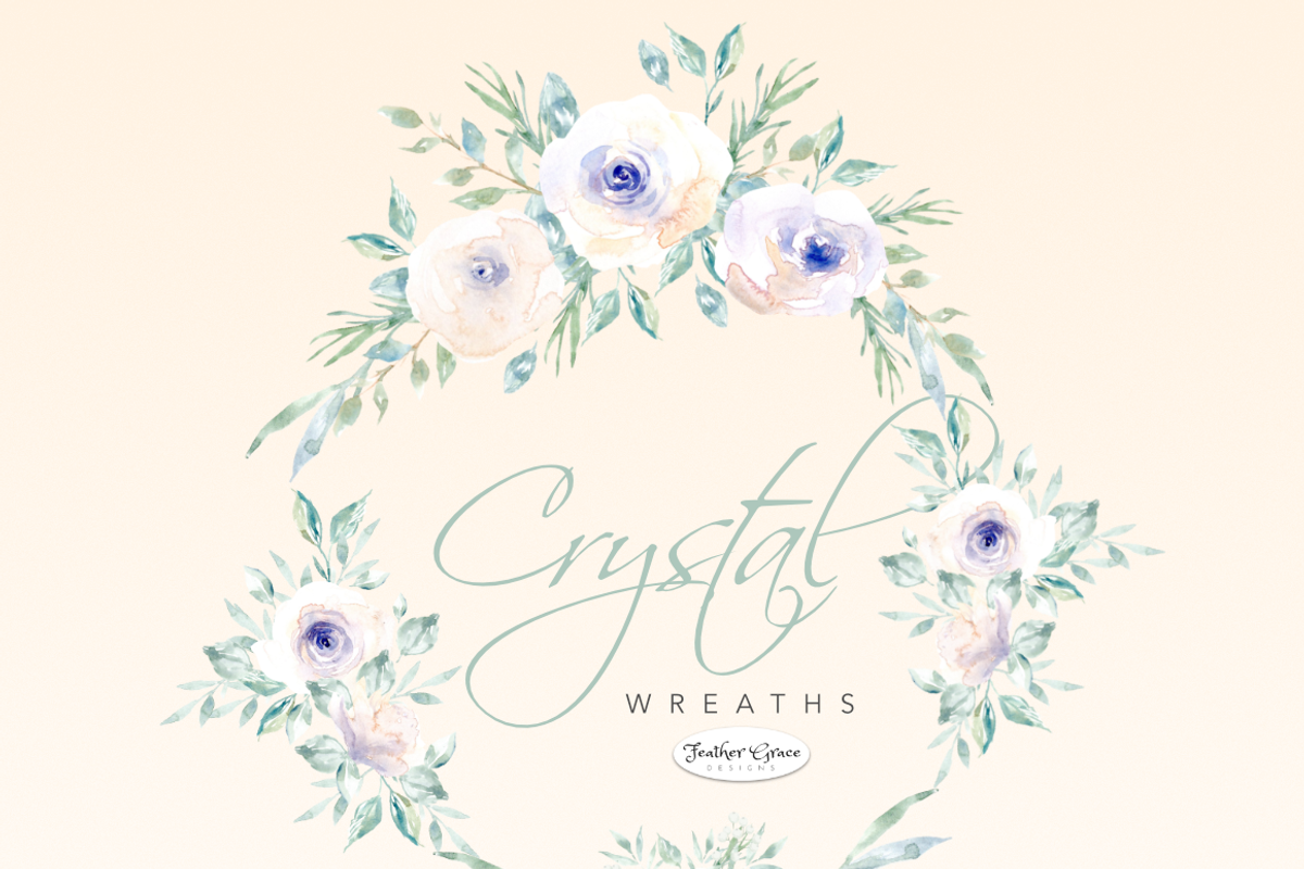 White Watercolor Florals & Bouqets, an Illustration by Feather Grace Designs (Photo 13 of 14)