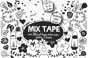 Mix Tape Vector Kit & Subscription