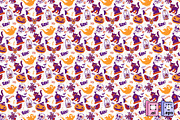 Spooky Halloween Icons Pattern, a Pattern Graphic by MISS CHATZ (Thumbnail 2 of 3)