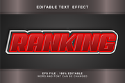 ranking text effect editable, a Plug-in Add-On by rio_tj