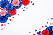 Happy 4th of July Flag Graphic, an Education Illustration by StockVerse Creative (Thumbnail 2 of 4)