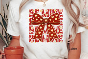 Be Mine Valentine Coquette Heart PNG, an Illustration by Libby Wishes (Thumbnail 2 of 6)