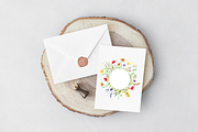 Watercolor Wildflowers clipart, a Decorative Illustration by Lemon design (Thumbnail 19 of 21)
