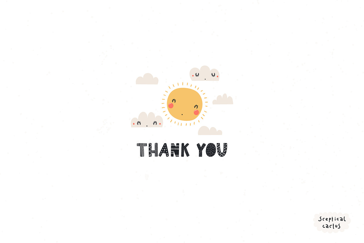 Cute Little Animals Bundle, an Animal Illustration by sceptical cactus (Photo 12 of 12)