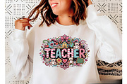 Preppy Teacher Valentine Png, Teache, an Illustration by Designking (Thumbnail 5 of 6)