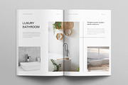 Minimal Interior Design Template, a Brochure Template by E-Type (Thumbnail 6 of 7)